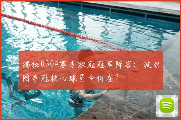 揭秘0304赛季欧冠冠军阵容：波尔图夺冠核心球员今何在？